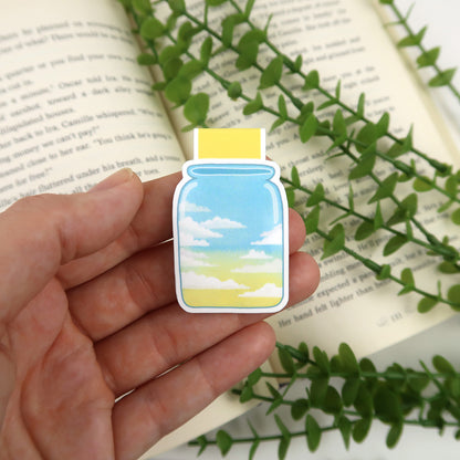Morning Sky Jar - Magnetic Bookmark