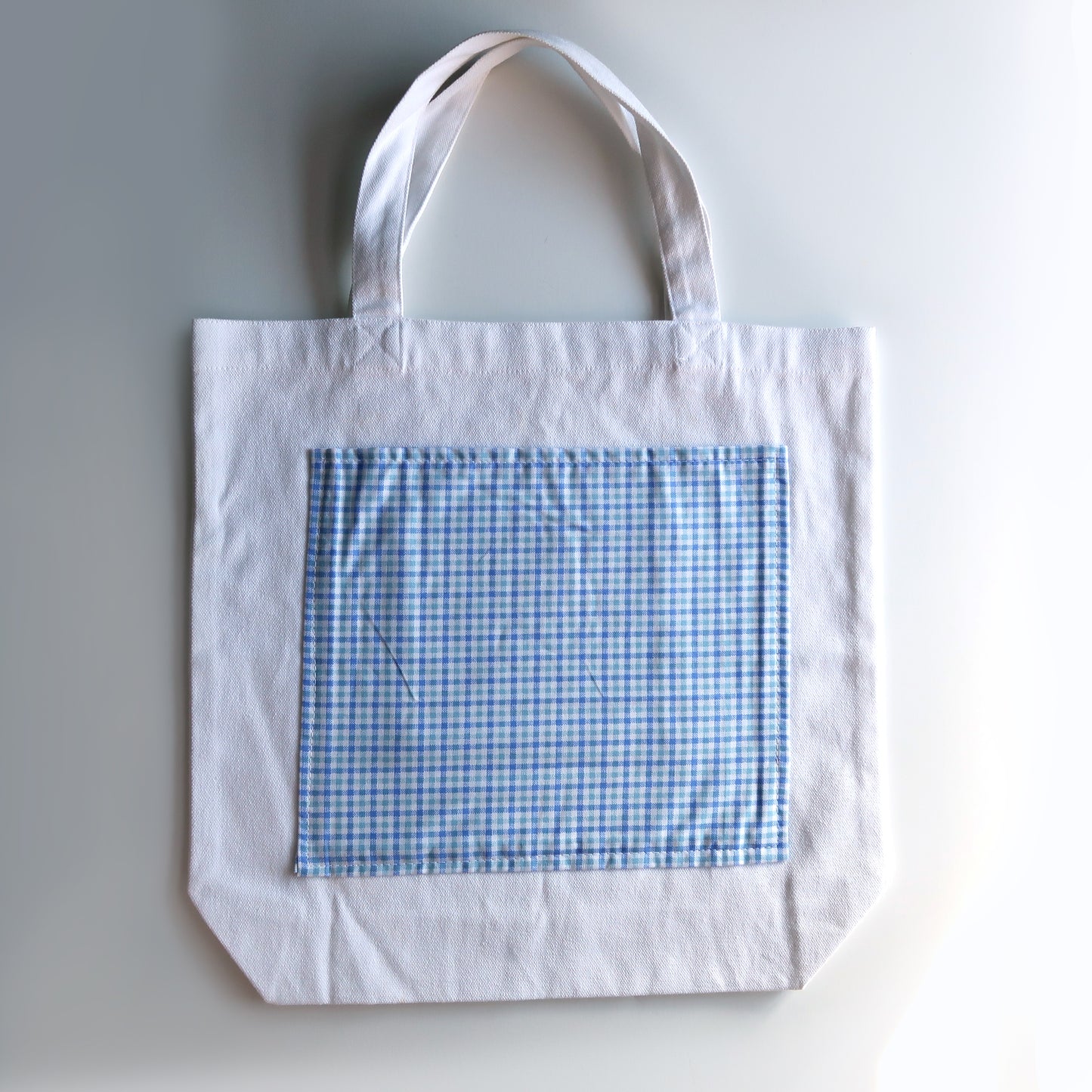 Night Sky Holographic Canvas Tote Bag with Pockets