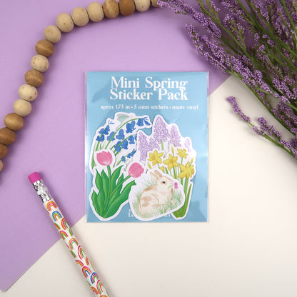 Spring Mini Sticker Pack - Matte Vinyl