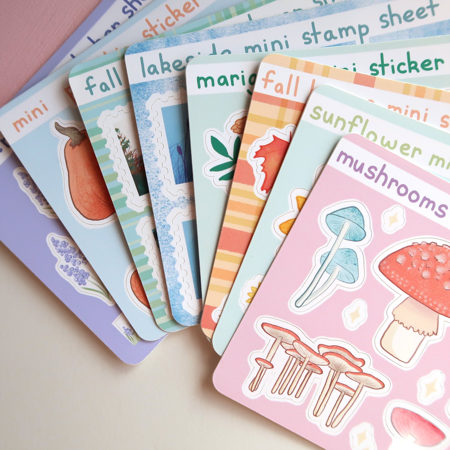 Mini Sticker Sheet Bundle